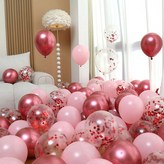 02 粉色亮片 3色混合