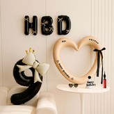 04 米色黑 數字9