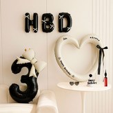 03 奶油黑 數字3