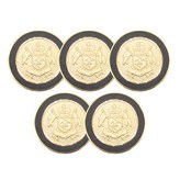 金黑色 × 5個