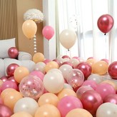 08 粉色亮片 5色混合 B