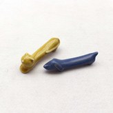 스틸블루 무광(댕댕이), 레몬 유광(야옹이) × 1세트