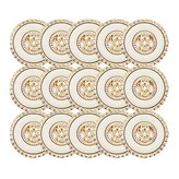 金色象牙白 × 15個