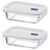 2 個容器 + 2 個蓋子 × 2個