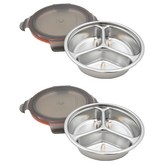 1個容器 + 1個蓋子 × 2個