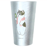 浴巾貓 銀色 + 白色 × 1個