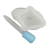 海豚 藍色 + 透明色 × 1個