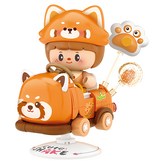 小熊貓搖搖車 橘色 × 1個