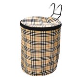 格紋 米色 × 1個