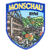 德國Monschau蒙紹地標造型刺繡 × 1個