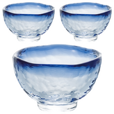 透明色/藍色 × 3個