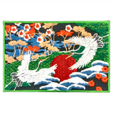 日本鶴 浮世繪 彩色