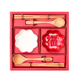 美 + 好 紅色 + 白色 × 1組