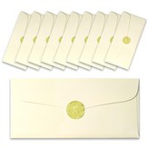 奶油白色 × 10個