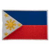 菲律賓 紅色 + 藍色 + 白色 + 黃色