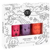 凱蒂 Kitty紅+彼格洛 薰衣草亮粉紫+朵莉 活潑橙 × 1盒