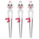 兔子 白色 + 粉色 × 3雙