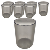 透明灰色 × 8個