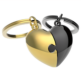 愛心拼圖 金色 + 黑色 × 1個