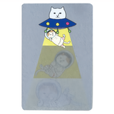 NYASA 透明色 + 黃色 × 1張