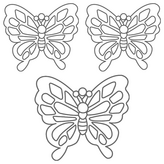 蝴蝶 透明色