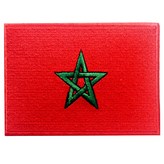 摩洛哥國旗 紅色 + 綠色 × 1件