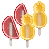 水果款 紅色 + 黃色 × 4個