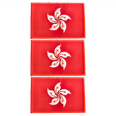 香港國旗 紅色 + 白色