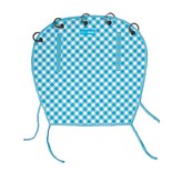 水藍格紋 × 1個