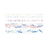 幾何樂園 白色 × 1組