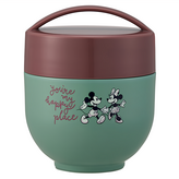 米奇與米妮 咖色 + 綠色 × 1個