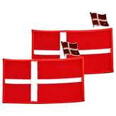 丹麥 紅色 + 白色