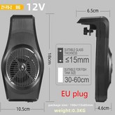 [02] 어항냉각팬 4.5W EU plug 220V × 1개