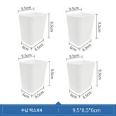 수납함 화이트 4개 × 1개