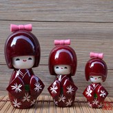 棗紅色櫻花一套 × 1個