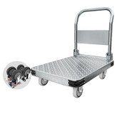 重型90*60鋼板車配5寸靜音耐磨輪 載重1000斤 × 1個