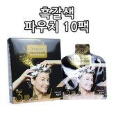 자연스러운 흑갈색