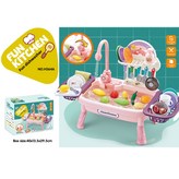 大號電動洗碗盆紅色【裝箱量18PCS】 × 1個