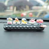蝴蝶月亮五件組合--黑色停車牌:如圖所示 × 1個