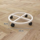 白色30CM【靜音剎車萬向輪】 × 1個