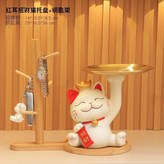 紅耳招財貓, 球拍 × 1個