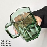 帶把鑽石杯-綠色 × 1個