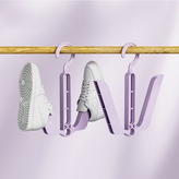 鳶尾紫【可旋轉疊掛 鞋子不變形】 × 3個