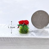 1.5cm薔薇花2顆 × 1套