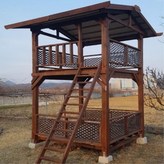 2층형 원두막 × 1개