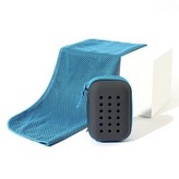 天藍【eva方盒】,30*60cm毛巾±2cm（兒童款） × 1個