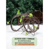 帶綠葉細藤條【長度約90cm】 × 1個
