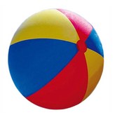 紅黃藍沙灘球加厚 (200cm) × 1個
