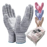 국산 얇은 색사 속장갑 10켤레