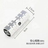 銀色空心【6cm】一對 × 1個